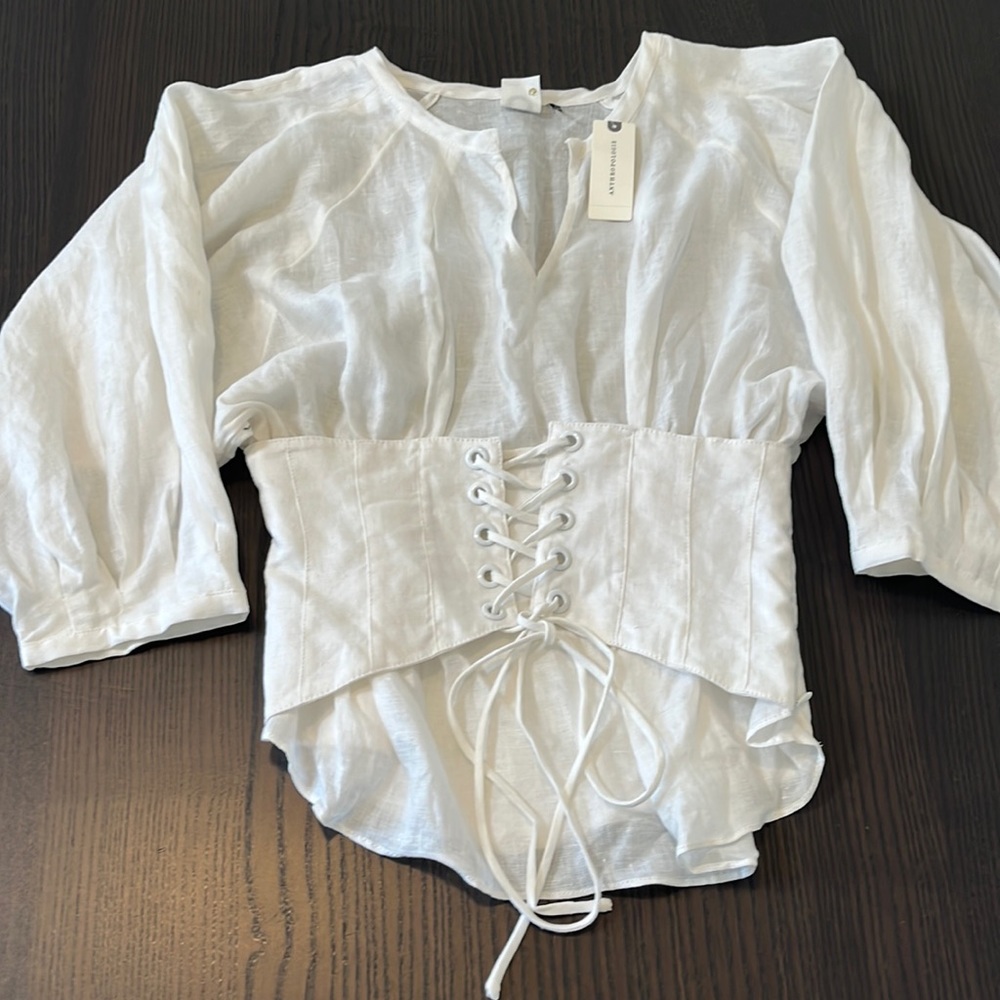 Anthropologie Corset Top